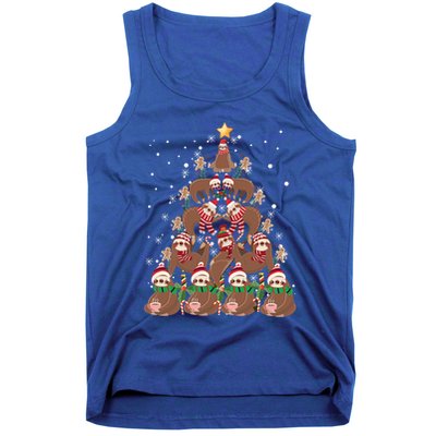 Sloth Christmas Tree Merry Slothmas Xmas Sloth Cool Gift Tank Top