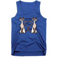 Siamese Cat Twins Gift For Siamese Cat Breed Owner Gift Tank Top