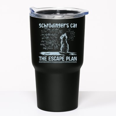SchröDingers Cat The Escape Plan Funny Science Teacher Tumbler