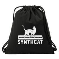 Synthcat Cat Techno Synthesizer Synth Analog Drawstring Bag