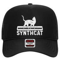 Synthcat Cat Techno Synthesizer Synth Analog Trucker Hat