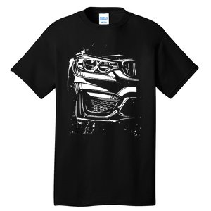 Sports Car Tuning Automotive Tall T-Shirt