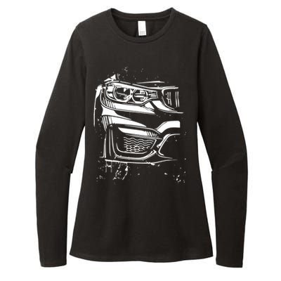 Sports Car Tuning Automotive Womens CVC Long Sleeve Shirt