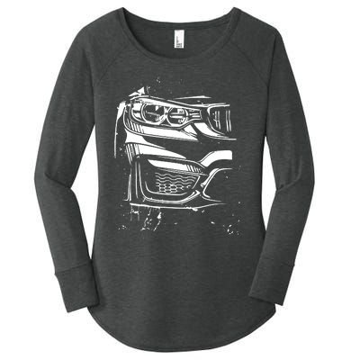 Sports Car Tuning Automotive Women's Perfect Tri Tunic Long Sleeve Shirt