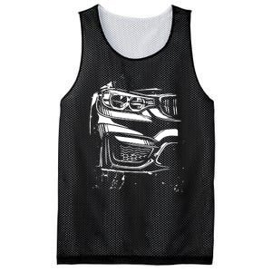 Sports Car Tuning Automotive Mesh Reversible Basketball Jersey Tank