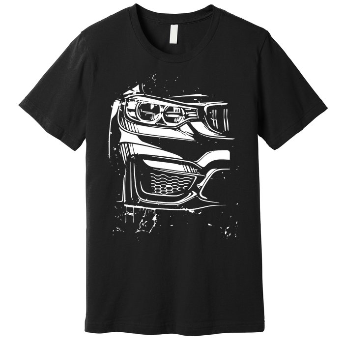 Sports Car Tuning Automotive Premium T-Shirt