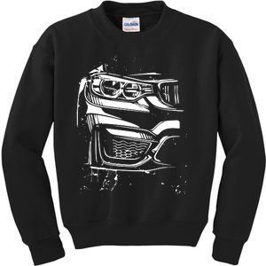 Sports Car Tuning Automotive Kids Sweatshirt