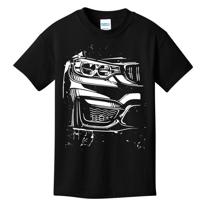 Sports Car Tuning Automotive Kids T-Shirt