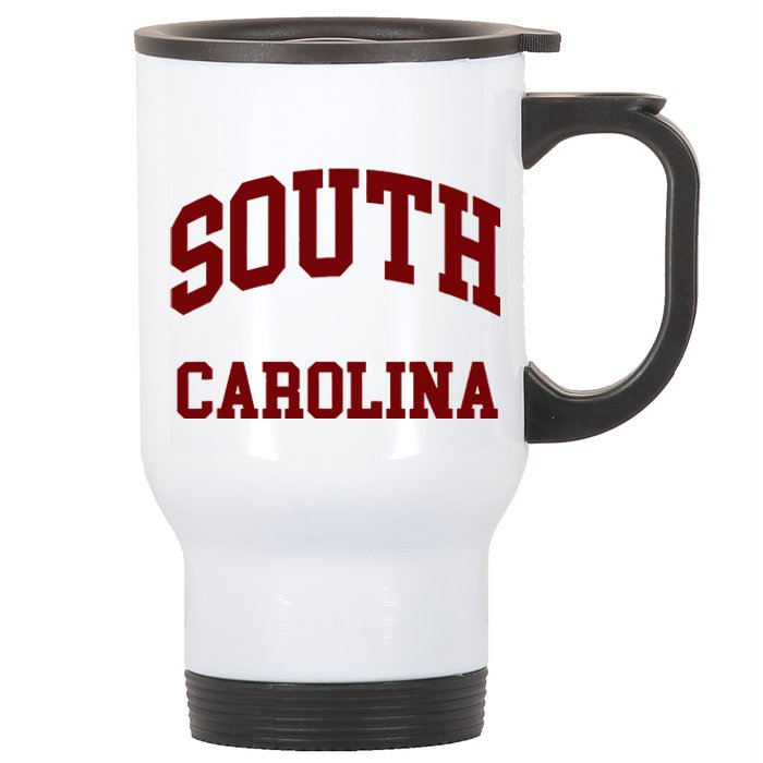 South Carolina Throwback Stainless Steel Travel Mug