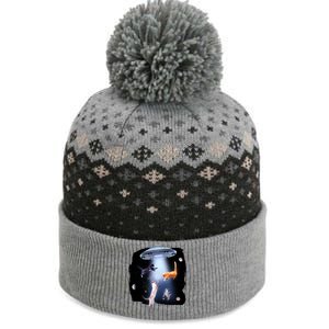 Space Cats UFO The Baniff Cuffed Pom Beanie