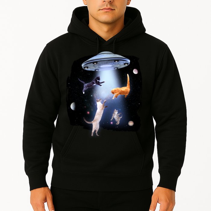 Space Cats UFO Hoodie