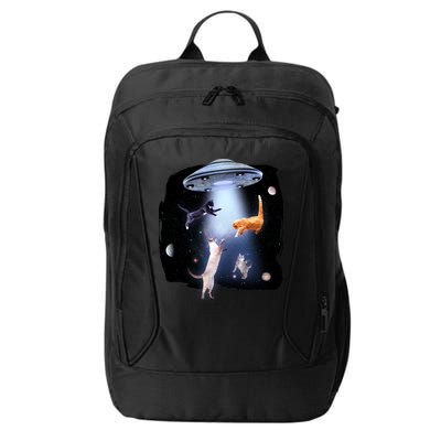 Space Cats UFO City Backpack