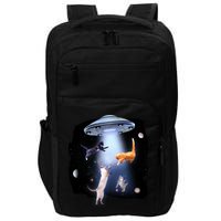 Space Cats UFO Impact Tech Backpack