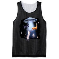 Space Cats UFO Mesh Reversible Basketball Jersey Tank