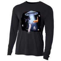 Space Cats UFO Cooling Performance Long Sleeve Crew