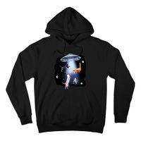 Space Cats UFO Tall Hoodie