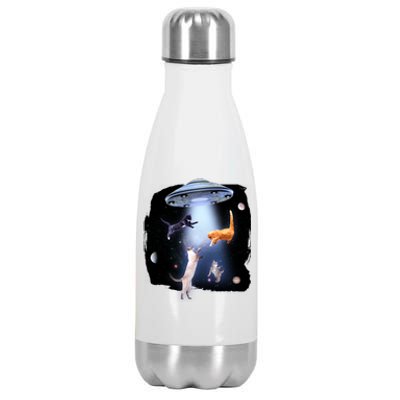 Space Cats UFO Stainless Steel Insulated Water Bottle