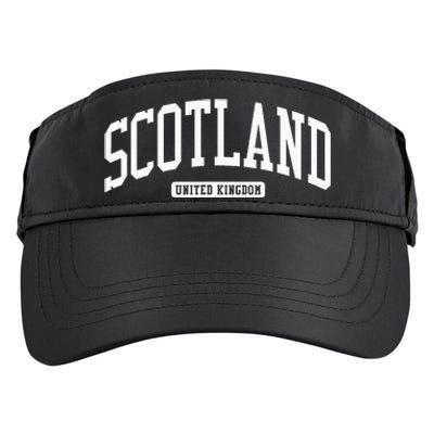 Scotland College University Style Adult Drive Performance Visor