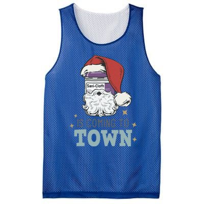 Sani Cloth Ugly Christmas Medical Assistant Xmas Nurse Funny Gift Mesh Reversible Basketball Jersey Tank