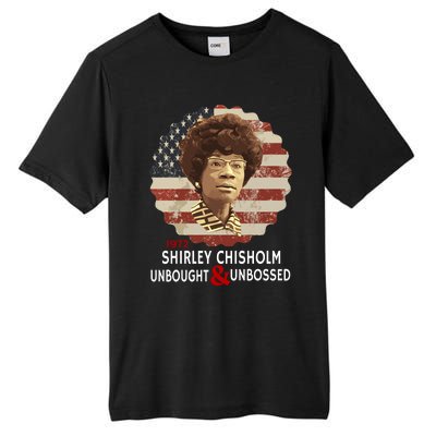 Shirley Chisholm Unbought And Unbossed Tall Fusion ChromaSoft Performance T-Shirt