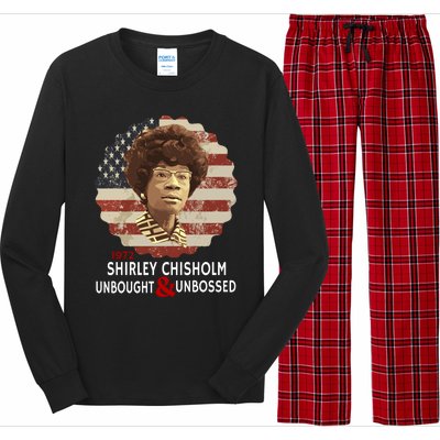 Shirley Chisholm Unbought And Unbossed Long Sleeve Pajama Set