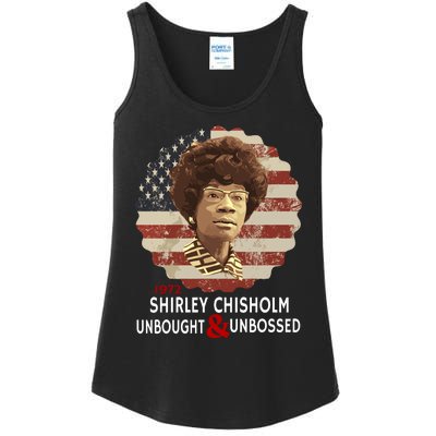 Shirley Chisholm Unbought And Unbossed Ladies Essential Tank