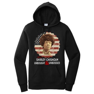 Shirley Chisholm Unbought And Unbossed Women's Pullover Hoodie