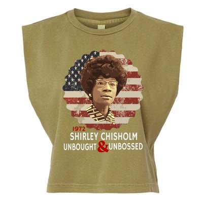 Shirley Chisholm Unbought And Unbossed Garment-Dyed Women's Muscle Tee