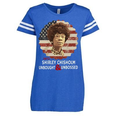 Shirley Chisholm Unbought And Unbossed Enza Ladies Jersey Football T-Shirt