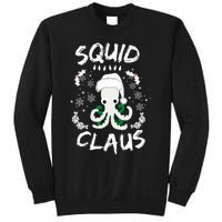 Squid Clause Ugly Christmas Sweater Xmas Holiday Pajama Sweatshirt