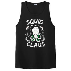 Squid Clause Ugly Christmas Sweater Xmas Holiday Pajama PosiCharge Competitor Tank