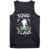 Squid Clause Ugly Christmas Sweater Xmas Holiday Pajama Tank Top