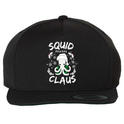 Squid Clause Ugly Christmas Sweater Xmas Holiday Pajama Wool Snapback Cap