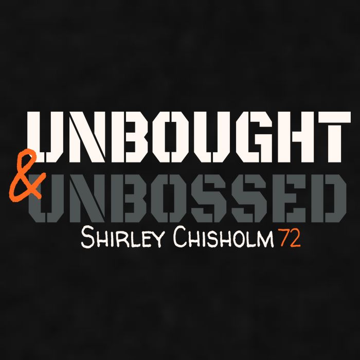 Shirley Chisholm Unbought And Unbossed Ladies PosiCharge Tri-Blend Wicking Tank