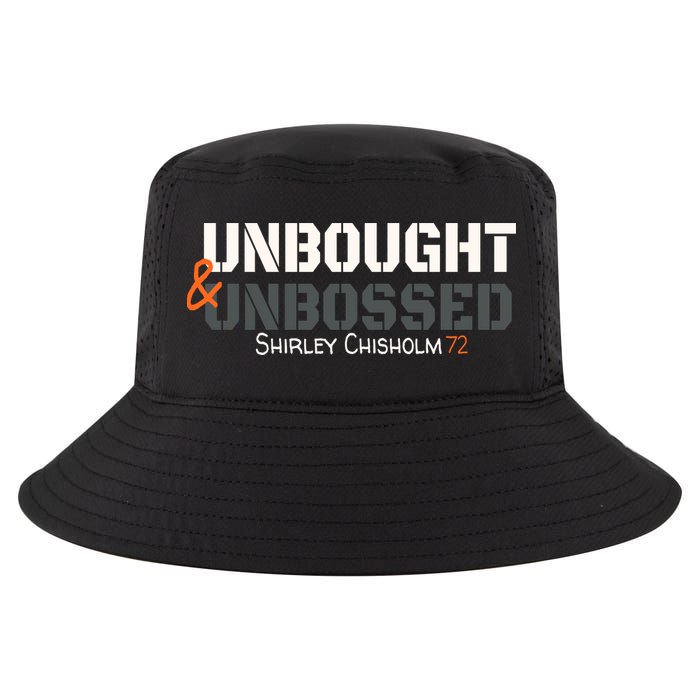 Shirley Chisholm Unbought And Unbossed Cool Comfort Performance Bucket Hat
