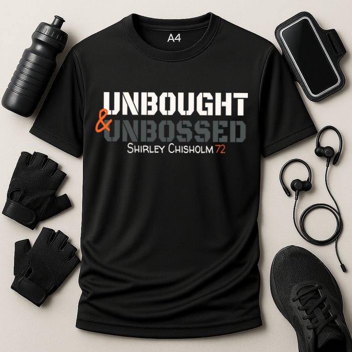 Shirley Chisholm Unbought And Unbossed Performance Shirt
