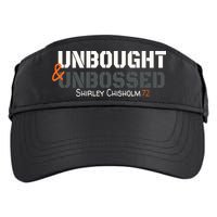 Shirley Chisholm Unbought And Unbossed Adult Drive Performance Visor