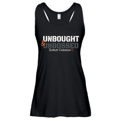 Shirley Chisholm Unbought And Unbossed Ladies Essential Flowy Tank