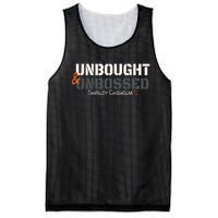 Shirley Chisholm Unbought And Unbossed Mesh Reversible Basketball Jersey Tank