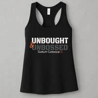 Shirley Chisholm Unbought And Unbossed Womens Tank Top