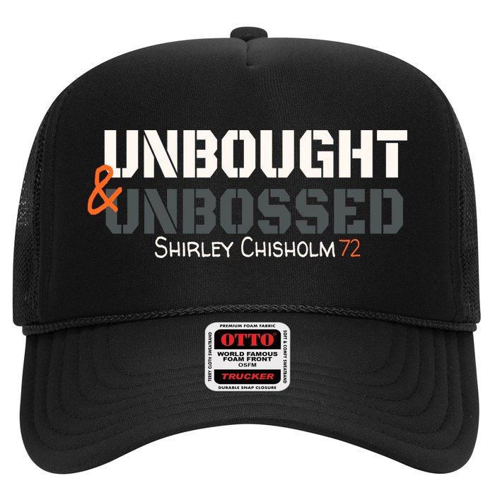 Shirley Chisholm Unbought And Unbossed Trucker Hat