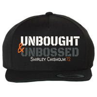 Shirley Chisholm Unbought And Unbossed Wool Snapback Cap