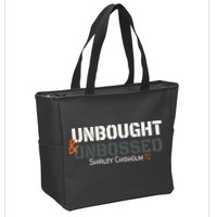 Shirley Chisholm Unbought And Unbossed Zip Tote Bag
