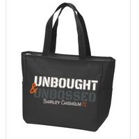 Shirley Chisholm Unbought And Unbossed Zip Tote Bag