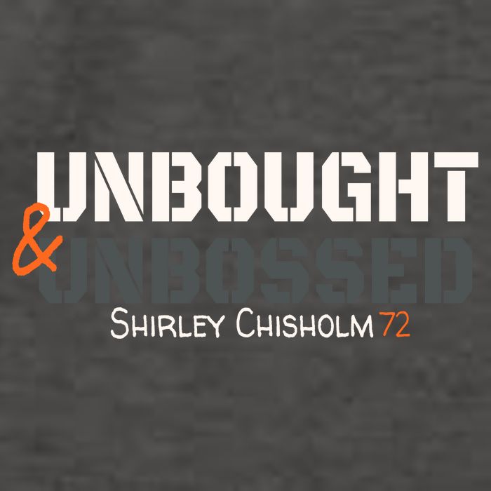 Shirley Chisholm Unbought And Unbossed Vector Backpack