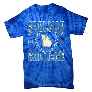 Spelman College University Athletic Sports Tie-Dye T-Shirt