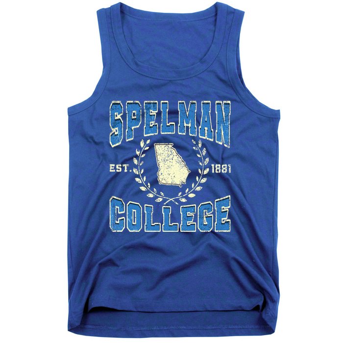 Spelman College University Athletic Sports Tank Top