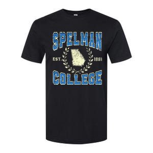 Spelman College University Athletic Sports Softstyle CVC T-Shirt