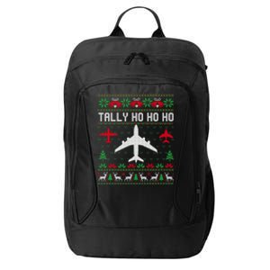 Spitfire Christmas Ugly Jumper Style Airplane Aircraft Plane Cute Gift City Backpack