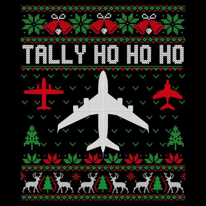 Spitfire Christmas Ugly Jumper Style Airplane Aircraft Plane Cute Gift Impact Tech Backpack